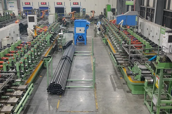 Ligne de soudage laser à grande vitesse pour tubes (Laminoirs de tubes et tuyaux)